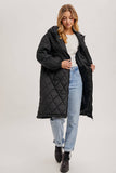 Load image into Gallery viewer, Renee - Longline Quilted Puffer Jacket