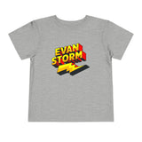 Load image into Gallery viewer, Toddler Evan Storm Logo Short Sleeve Tee