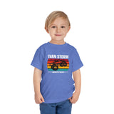 Load image into Gallery viewer, Toddler Evan Storm Sunset Short Sleeve Tee