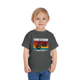 Load image into Gallery viewer, Toddler Evan Storm Sunset Short Sleeve Tee