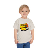 Load image into Gallery viewer, Toddler Evan Storm Logo Short Sleeve Tee