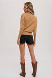 Load image into Gallery viewer, Cady - Cowlneck Dolman Knit Pullover