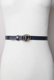 Load image into Gallery viewer, Double Ring Buckle Cinch Belt