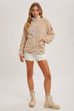 Load image into Gallery viewer, Camila - Button Down Fleece Sherpa Jacket