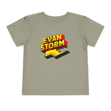 Load image into Gallery viewer, Toddler Evan Storm Logo Short Sleeve Tee