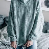 Load image into Gallery viewer, Dropped Shoulder Rolled Hem Sweater