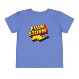 Load image into Gallery viewer, Toddler Evan Storm Logo Short Sleeve Tee