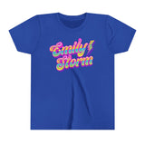 Load image into Gallery viewer, Emily Storm Logo Youth Short Sleeve Tee