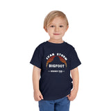 Load image into Gallery viewer, Toddler Evan Storm Bigfoot Research Team Short Sleeve Tee