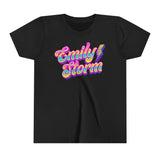 Load image into Gallery viewer, Emily Storm Logo Youth Short Sleeve Tee