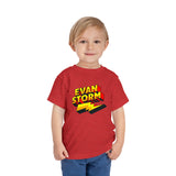 Load image into Gallery viewer, Toddler Evan Storm Logo Short Sleeve Tee