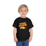 Load image into Gallery viewer, Toddler Evan Storm Logo Short Sleeve Tee