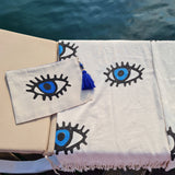 Load image into Gallery viewer, Evil Eye Clutch Bag by Moa