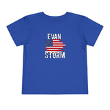 Load image into Gallery viewer, Toddler Distressed American Flag Short Sleeve Tee