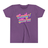 Load image into Gallery viewer, Emily Storm Logo Youth Short Sleeve Tee