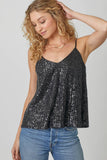 Load image into Gallery viewer, Carrie - Adjustable Sequin Cami