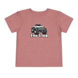 Load image into Gallery viewer, Toddler Evan Storm Vintage Monster Truck Short Sleeve Tee