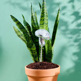 Load image into Gallery viewer, Disco Mushroom 2 - Disco Ball Decorative Plant Stakes