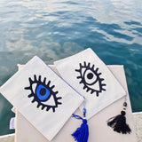 Load image into Gallery viewer, Evil Eye Clutch Bag by Moa