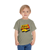 Load image into Gallery viewer, Toddler Evan Storm Logo Short Sleeve Tee