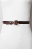 Load image into Gallery viewer, Double Ring Buckle Cinch Belt