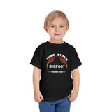 Load image into Gallery viewer, Toddler Evan Storm Bigfoot Research Team Short Sleeve Tee