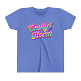 Load image into Gallery viewer, Emily Storm Logo Youth Short Sleeve Tee