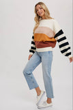 Load image into Gallery viewer, Cali - Color Block Sweater