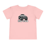 Load image into Gallery viewer, Toddler Evan Storm Vintage Monster Truck Short Sleeve Tee