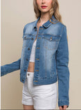 Load image into Gallery viewer, Blue Denim Jacket