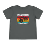 Load image into Gallery viewer, Toddler Evan Storm Sunset Short Sleeve Tee