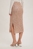 Load image into Gallery viewer, Sammy - Sequin Midi Skirt