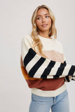 Load image into Gallery viewer, Cali - Color Block Sweater