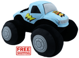 Load image into Gallery viewer, Evan Storm Limited Edition Plush Monster Truck Pillow