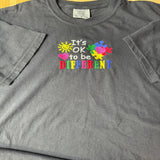 Load image into Gallery viewer, Autism Awareness Embroidered T-Shirt