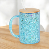 Load image into Gallery viewer, 16 oz Coffee Mug Snow Globe