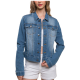 Load image into Gallery viewer, Blue Denim Jacket