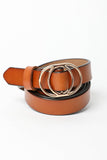 Load image into Gallery viewer, Double Ring Buckle Cinch Belt