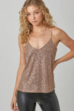 Load image into Gallery viewer, Carrie - Adjustable Sequin Cami