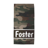 Load image into Gallery viewer, Camouflage Custom Beach Towel