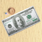 Load image into Gallery viewer, Beach Towel Hundred Dollar Bill