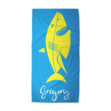 Load image into Gallery viewer, Beach Towel Shark