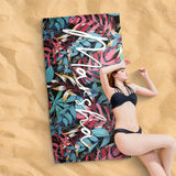 Load image into Gallery viewer, Beach Towel Summer Jungle