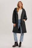 Load image into Gallery viewer, Renee - Longline Quilted Puffer Jacket