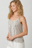 Load image into Gallery viewer, Carrie - Adjustable Sequin Cami