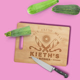 Load image into Gallery viewer, Personalized &quot;Only Fresh Meat&quot; Cutting Board Cutting Board Sam + Zoey Maple 