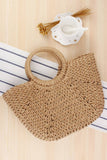 Load image into Gallery viewer, Beatrice -  Hand Knitting Casual Summer Beach Straw Bag