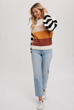 Load image into Gallery viewer, Cali - Color Block Sweater