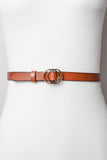 Load image into Gallery viewer, Double Ring Buckle Cinch Belt