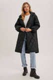 Load image into Gallery viewer, Renee - Longline Quilted Puffer Jacket